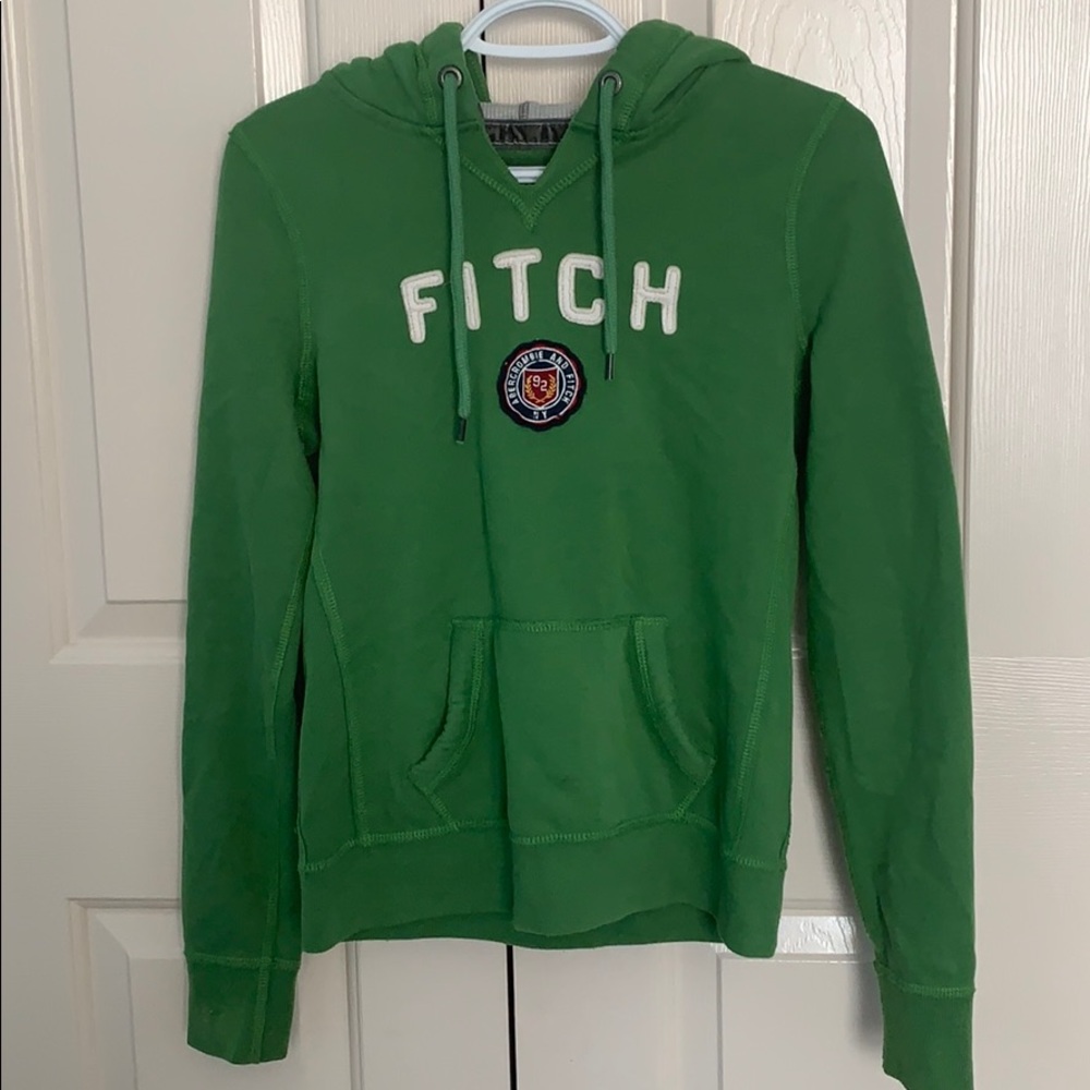 Green Abercrombie and Fitch sweatshirt - Picture 2 of 9